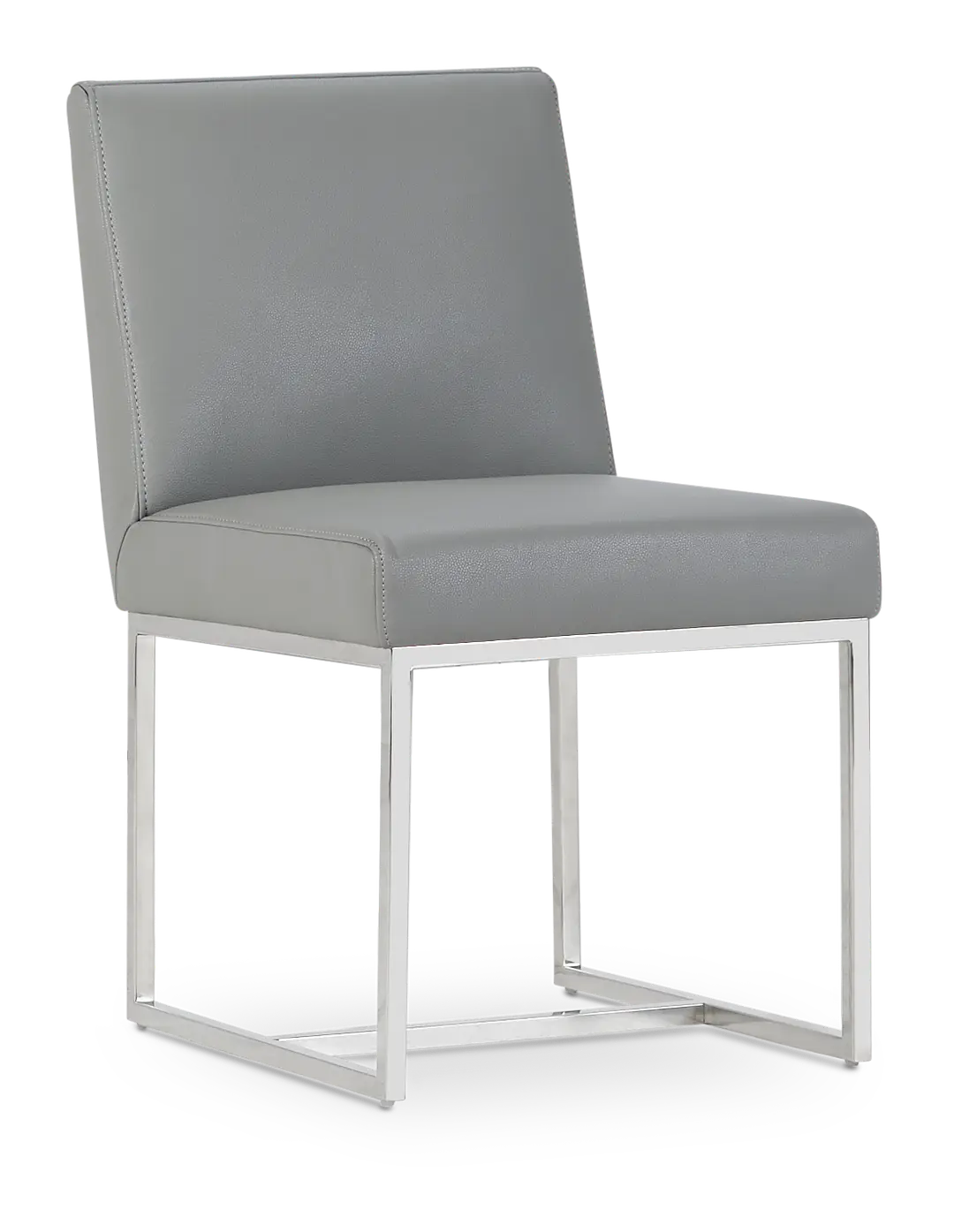 Miami Gray Micro Upholstered Side Chair Miami Gray Micro Upholstered Side Chair