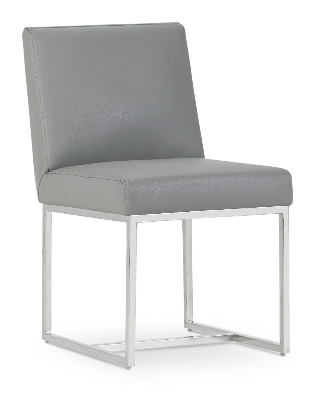 Miami Gray Micro Upholstered Side Chair Miami Gray Micro Upholstered Side Chair