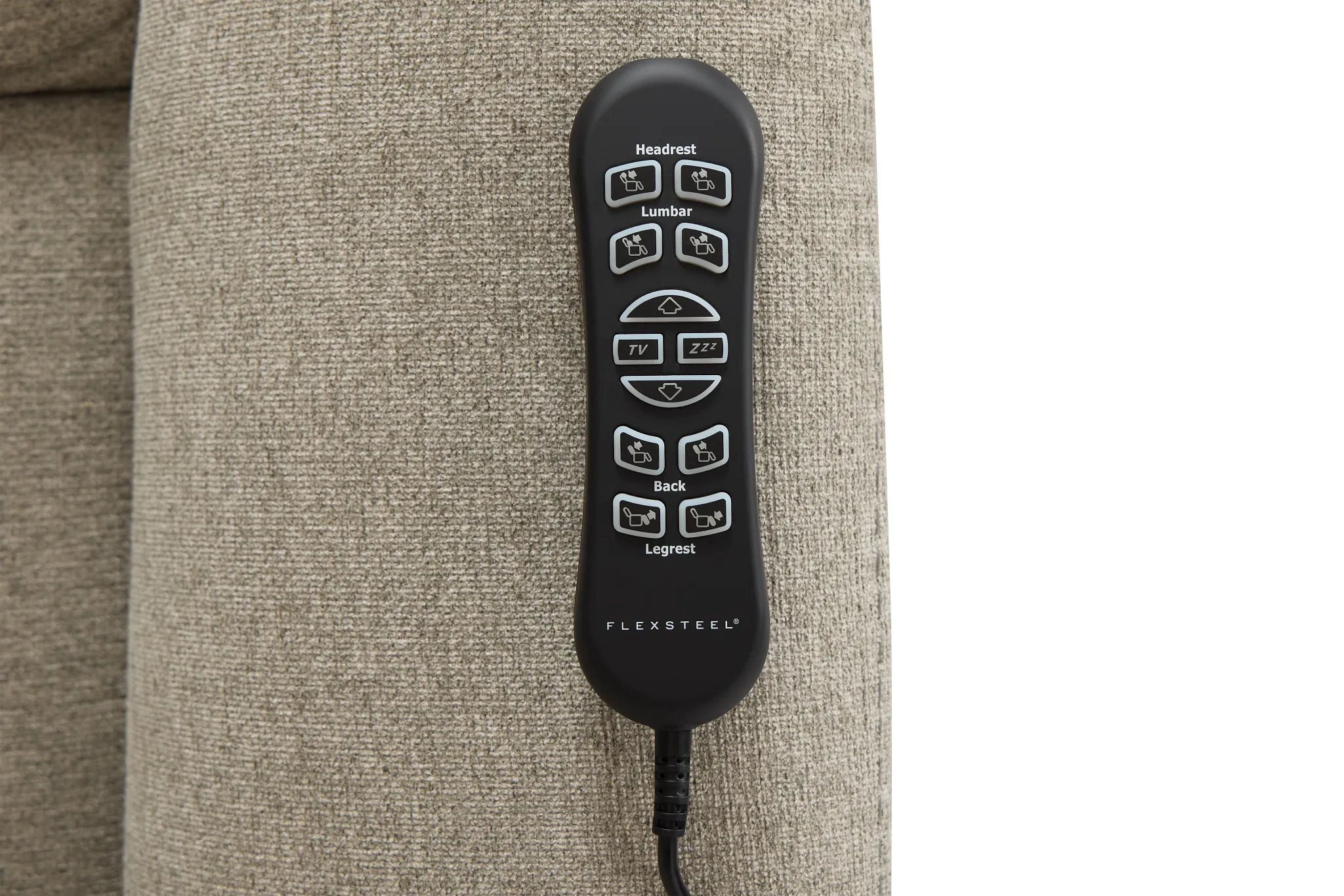 Zecliner Model 2 Light Gray Fabric Power Lift Recliner