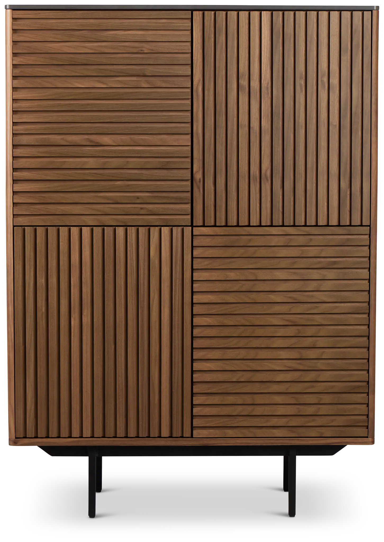 Wayne Mid Tone High Curio Cabinet Wayne Mid Tone High Curio Cabinet