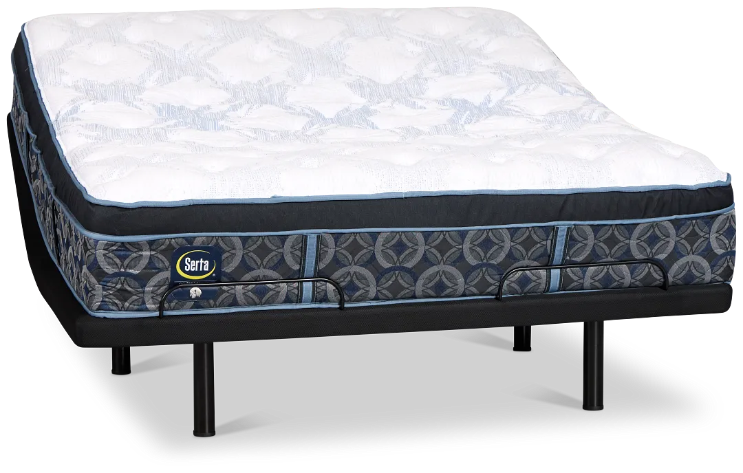 Perfect Sleeper Bay City Plush Plus Adjustable Mattress Set