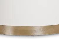 Camila White Round Coffee Table