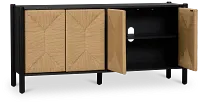 Santorini Black Sideboard