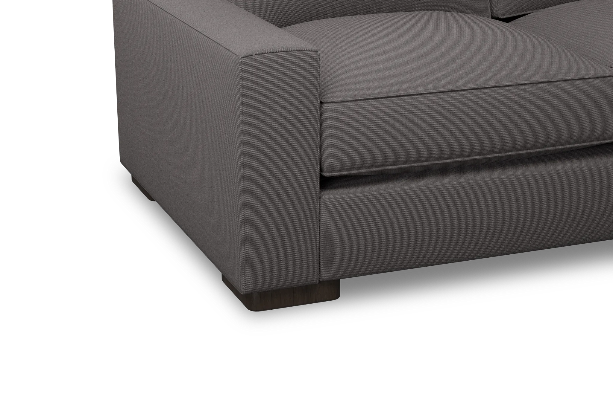 Edgewater Peyton Gray Medium Right Chaise Sectional