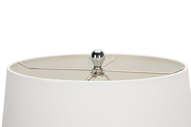 Cage Silver Table Lamp