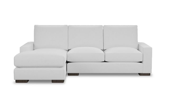 Edgewater Peyton White Left Chaise Sectional