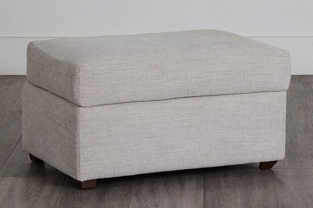 Davis Gray Micro Ottoman