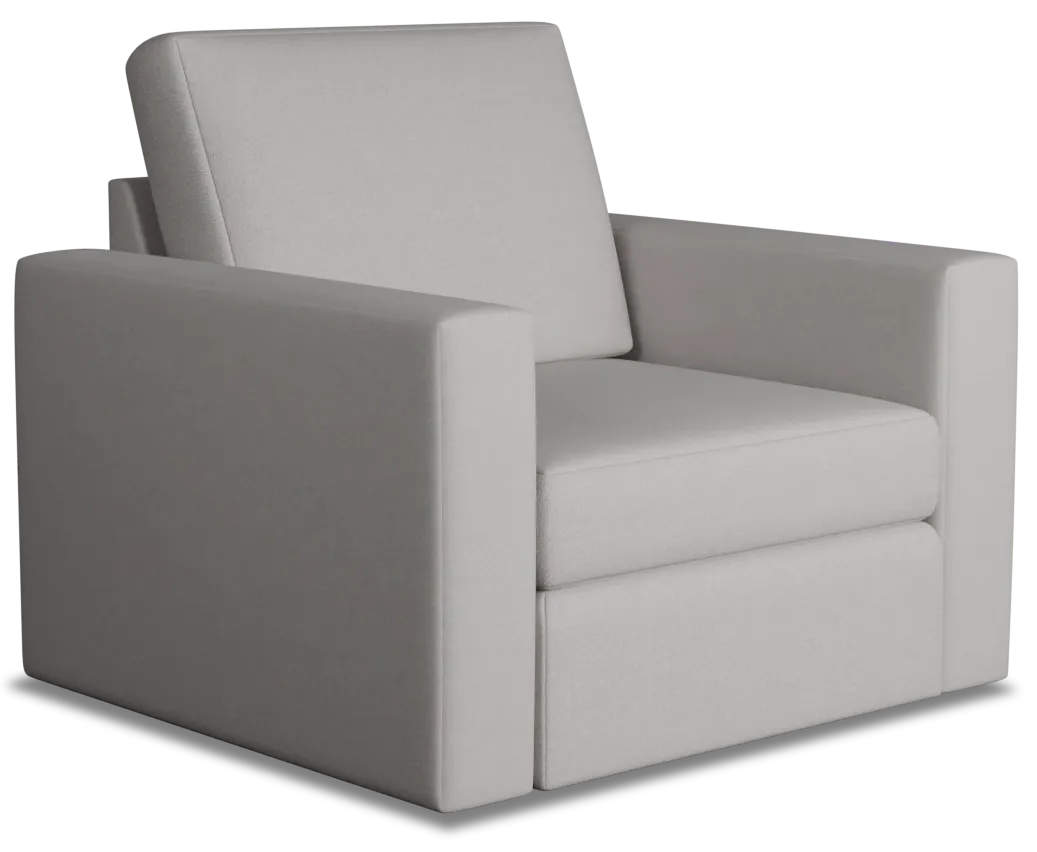 Citymod Light Gray Fabric Swivel Chair