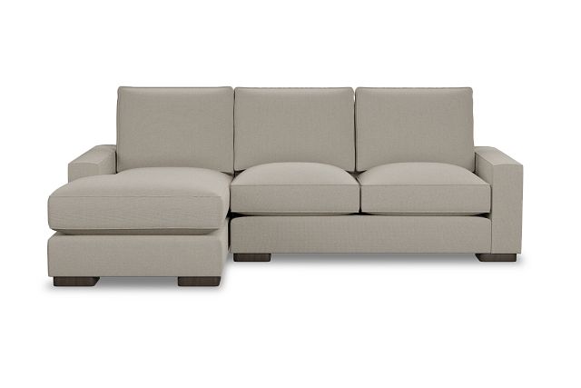 Edgewater Peyton Beige Left Chaise Sectional