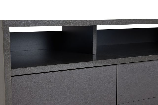 Cortina Gray Tv Stand