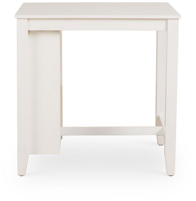 Edgartown White Storage High Dining Table