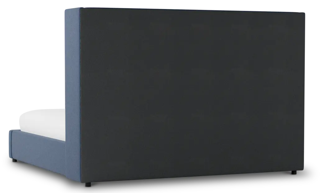 Captiva Revenue Dark Blue 60" Upholstered Shelter Bed Captiva Revenue Dark Blue 60" Upholstered Shelter Bed