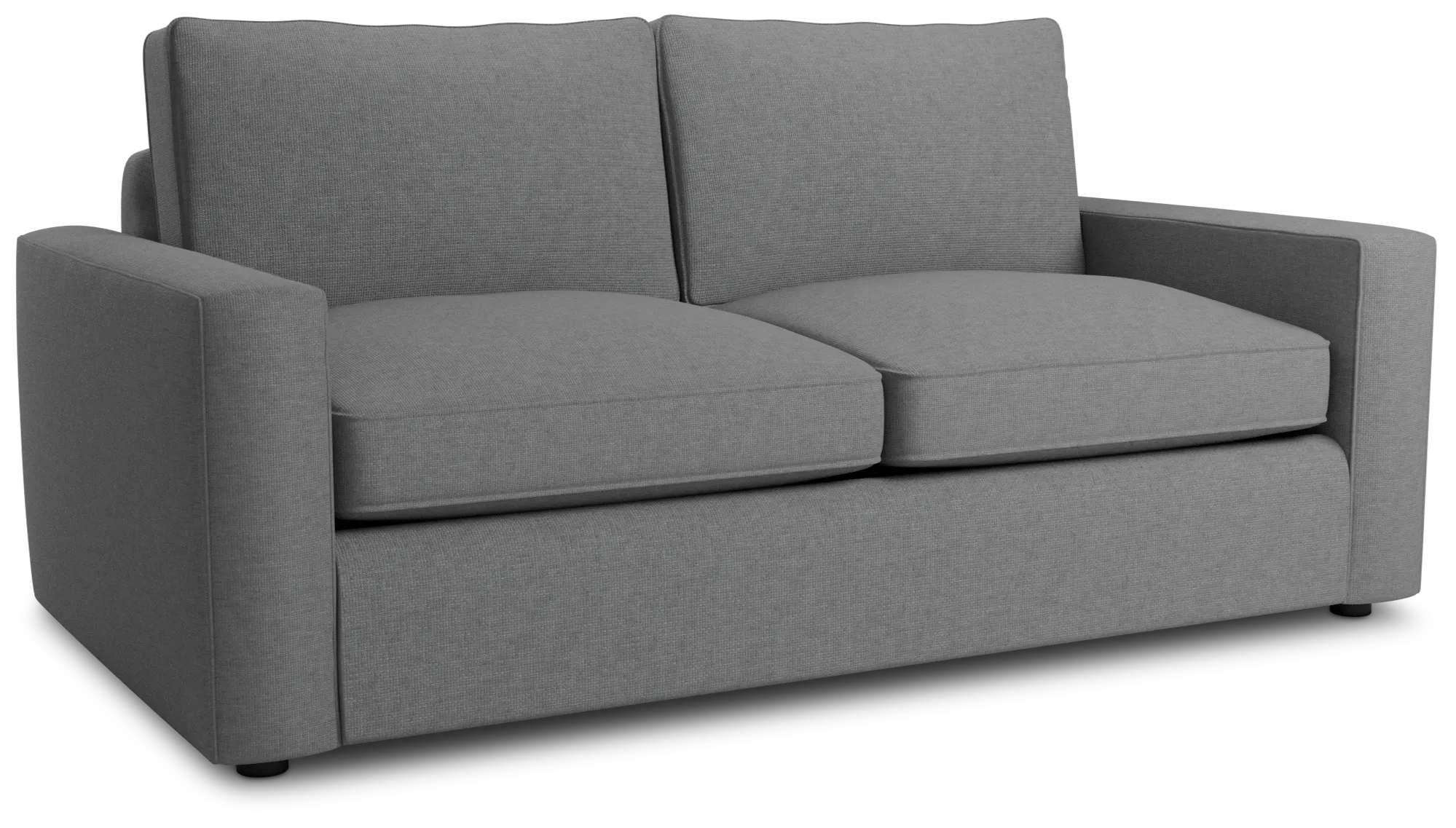 Siesta Suave Gray Fabric Sofa