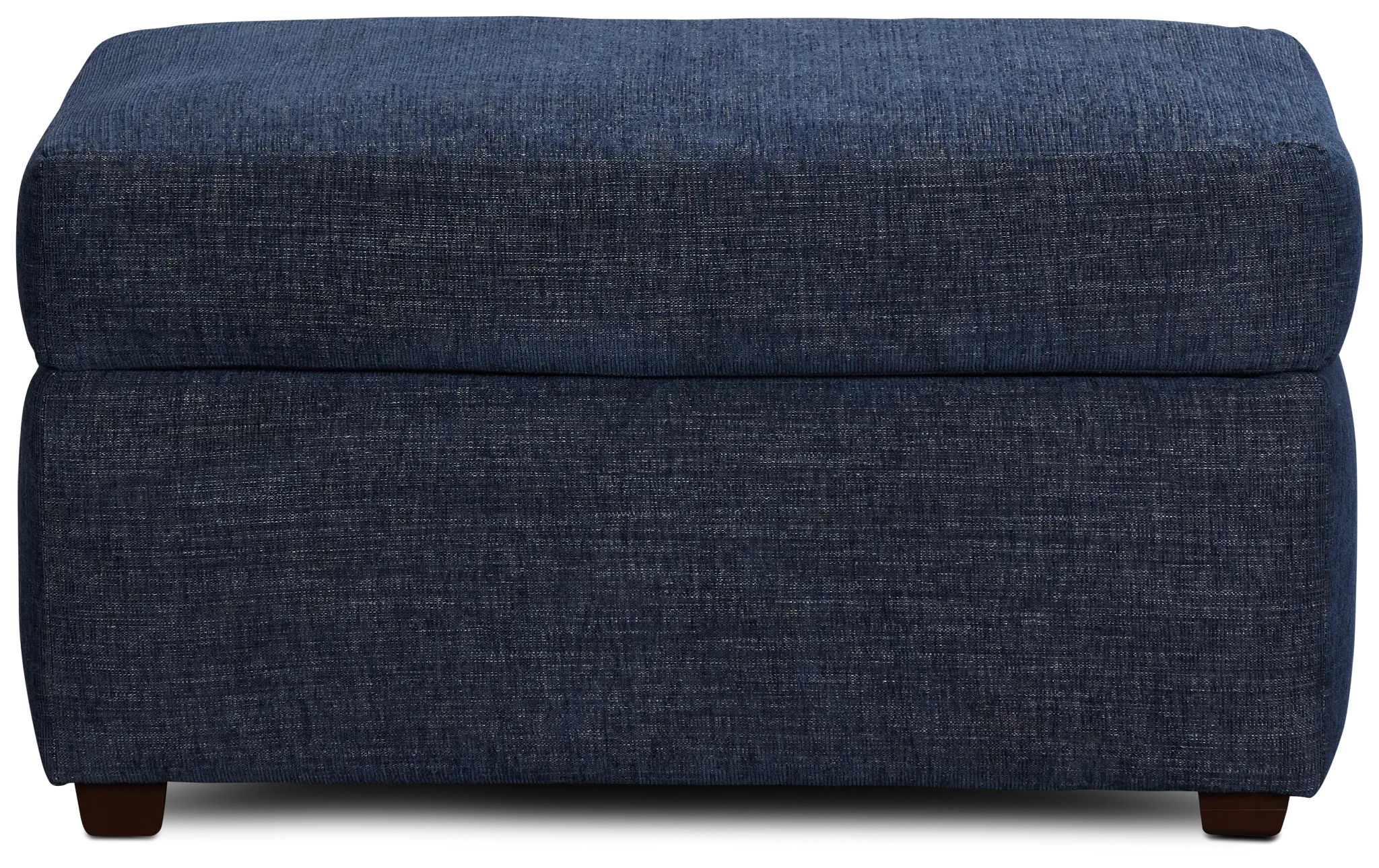 Davis Dark Blue Micro Ottoman