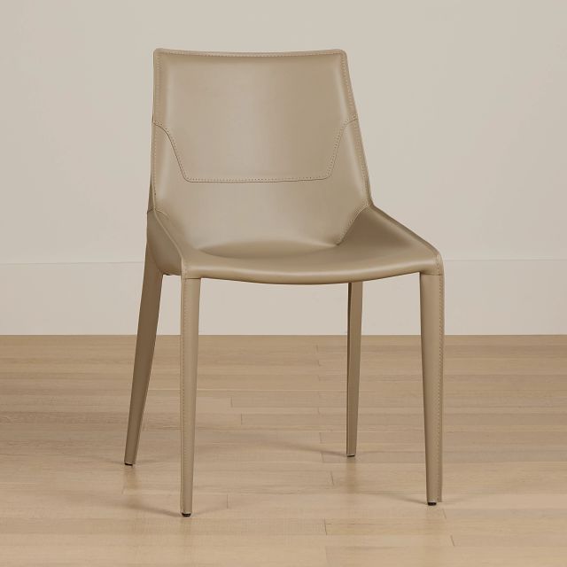 Wayne Beige Upholstered Side Chair