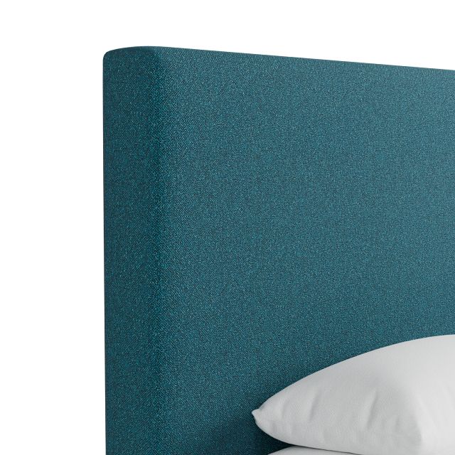 Grayton Elite Teal 54" Upholstered Platform Bed