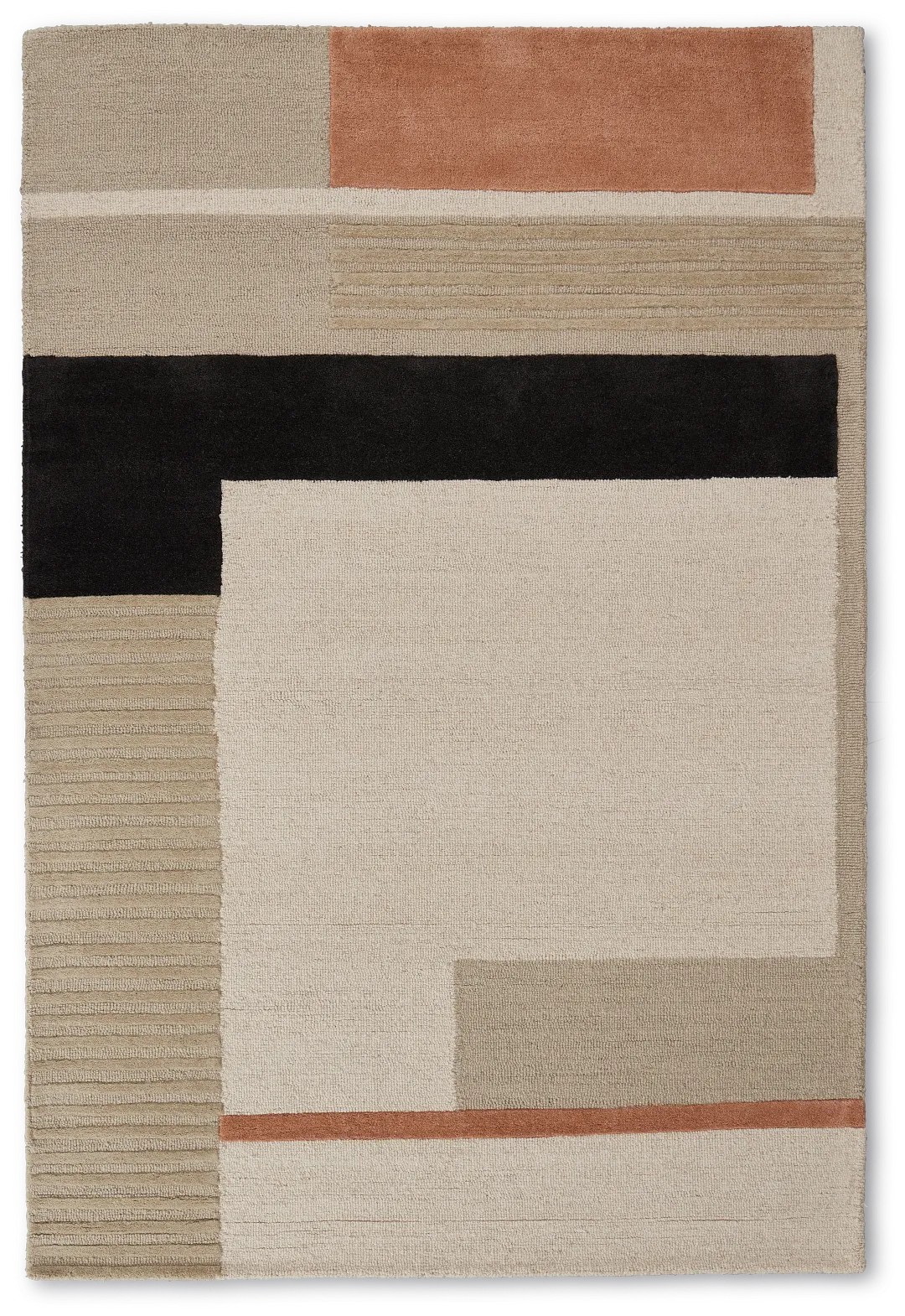 Maya Light Beige 5x8 Area Rug
