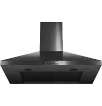 Ge 5301 Series Black 30" Wall Chimney Hood