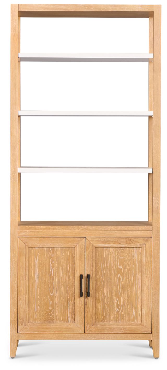 Nantucket Twotone Door Bookcase