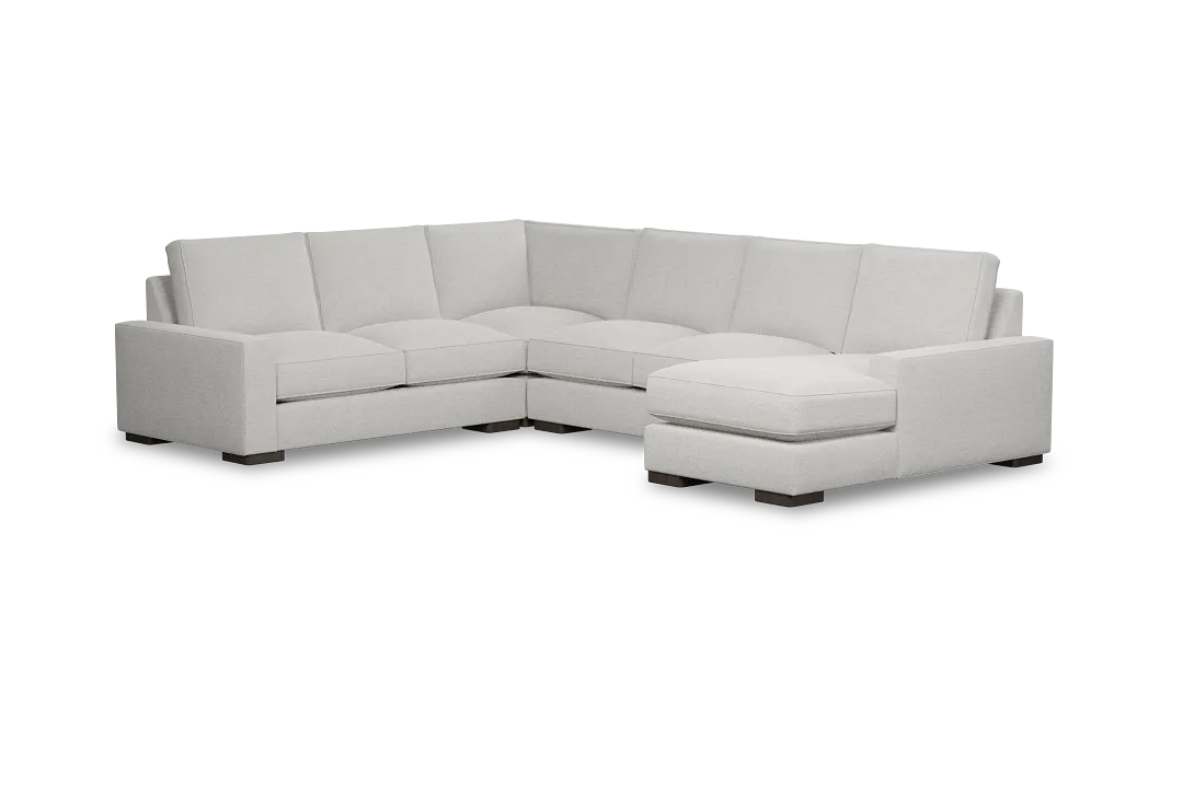 Edgewater Maguire Ivory Medium Right Chaise Sectional