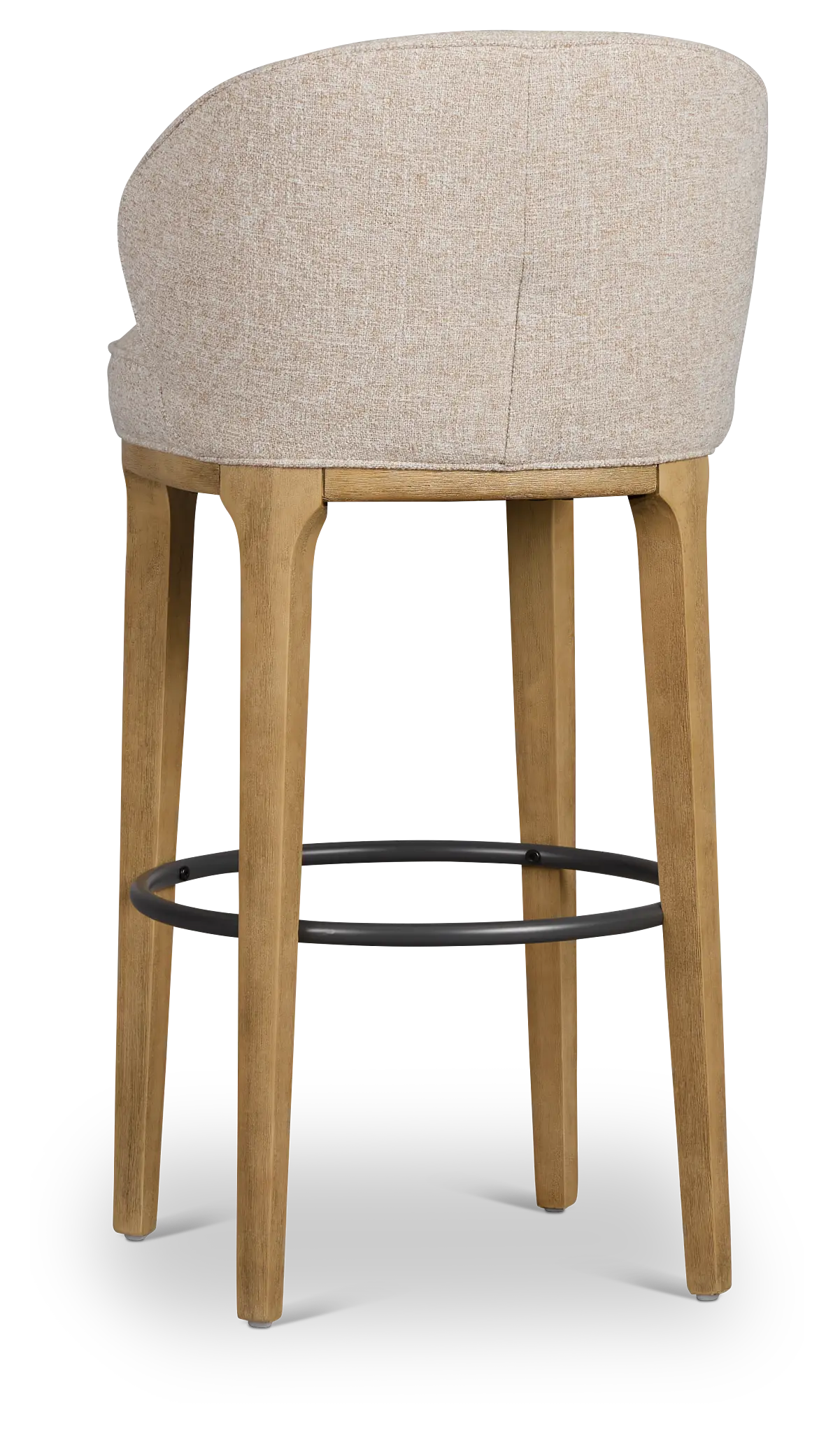 Libby Light Beige Fabric 30" Upholstered Barstool Libby Light Beige Fabric 30" Upholstered Barstool
