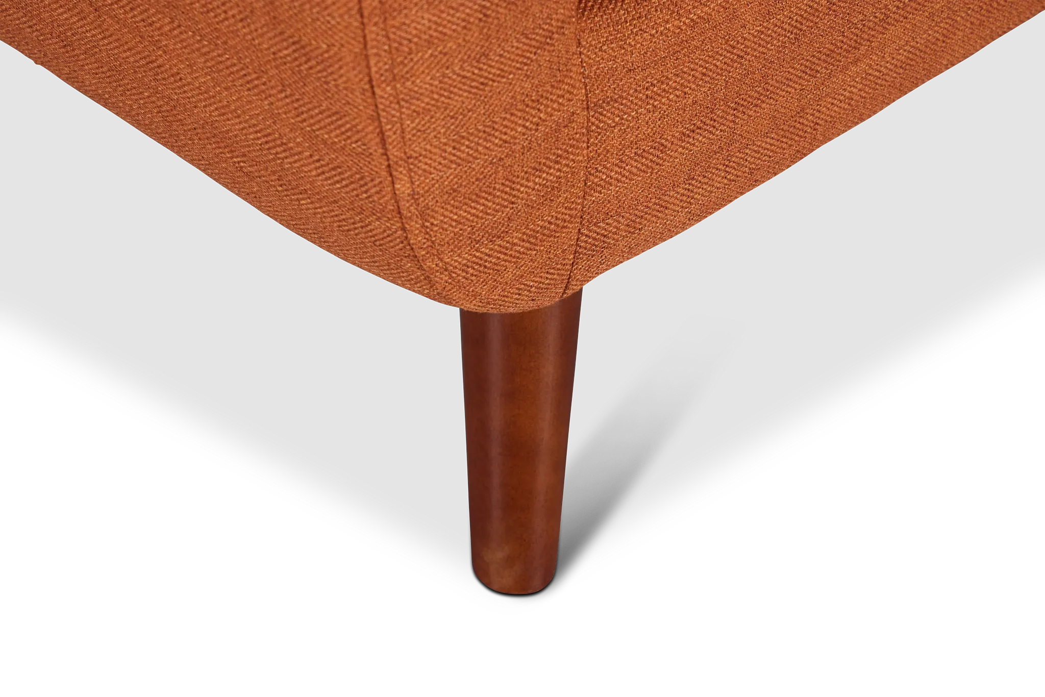 Raya Orange Fabric Chair