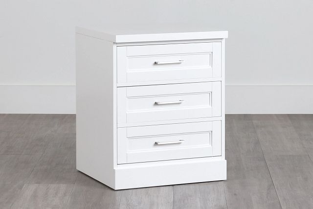 Newport White Drawer Cabinet