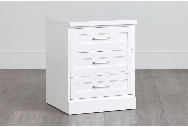 Newport White Drawer Cabinet