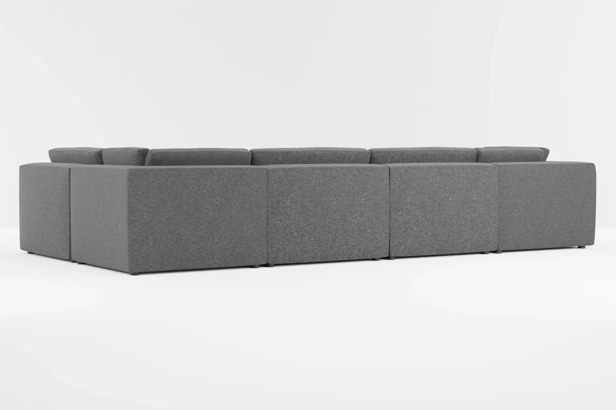 Destin Delray Dark Gray Fabric 8-piece Pit Sectional Destin Delray Dark Gray Fabric 8-piece Pit Sectional