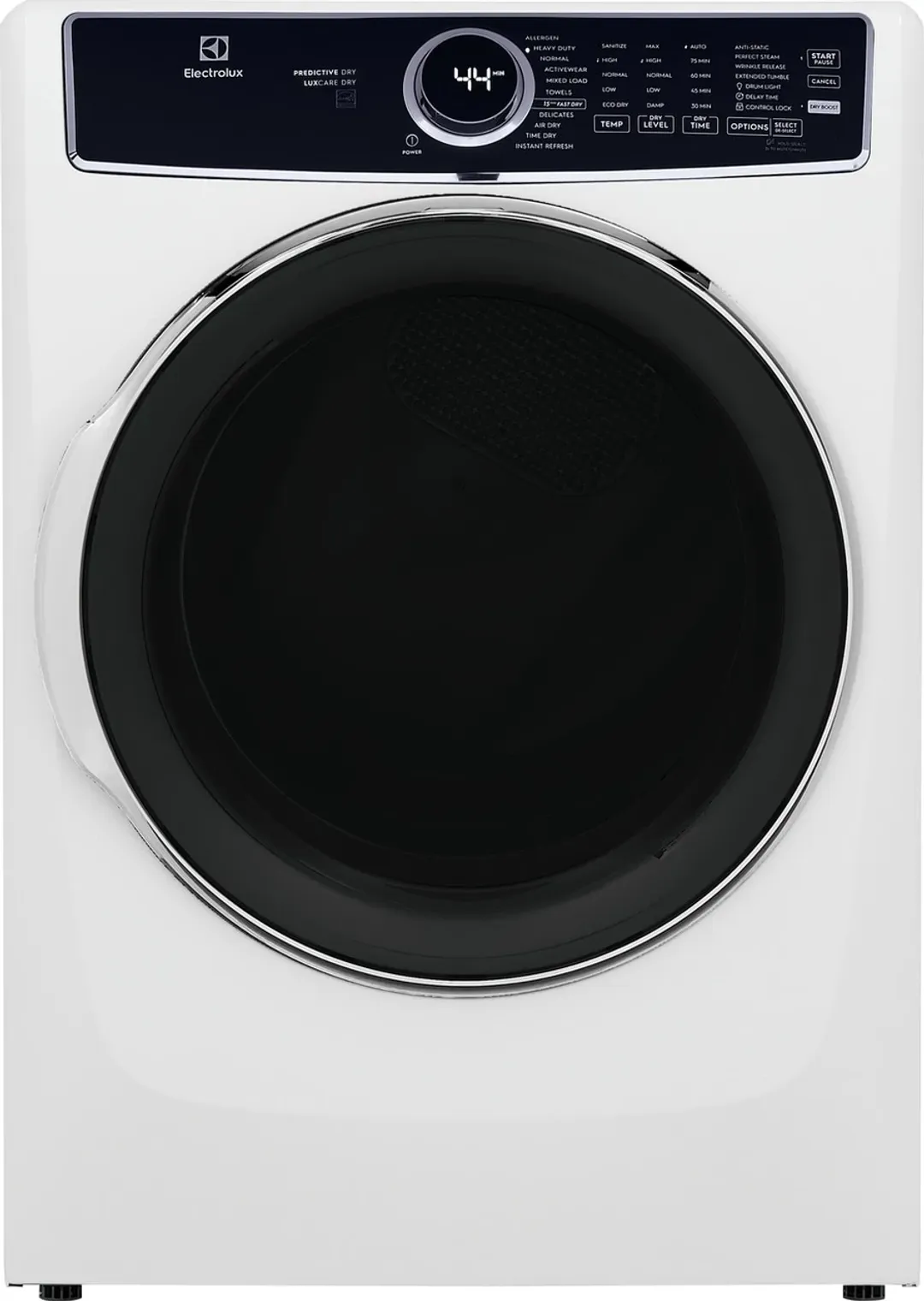 Electrolux 7637 Series White Front Load Gas Dryer