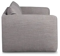 Serena Gray Fabric 2-piece Modular Sofa