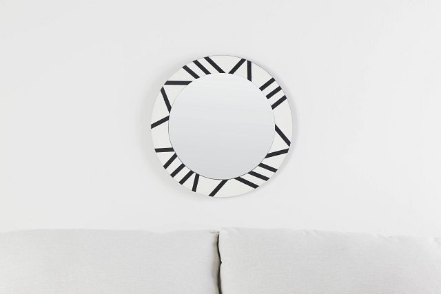 Bali Acrylic Round Mirror