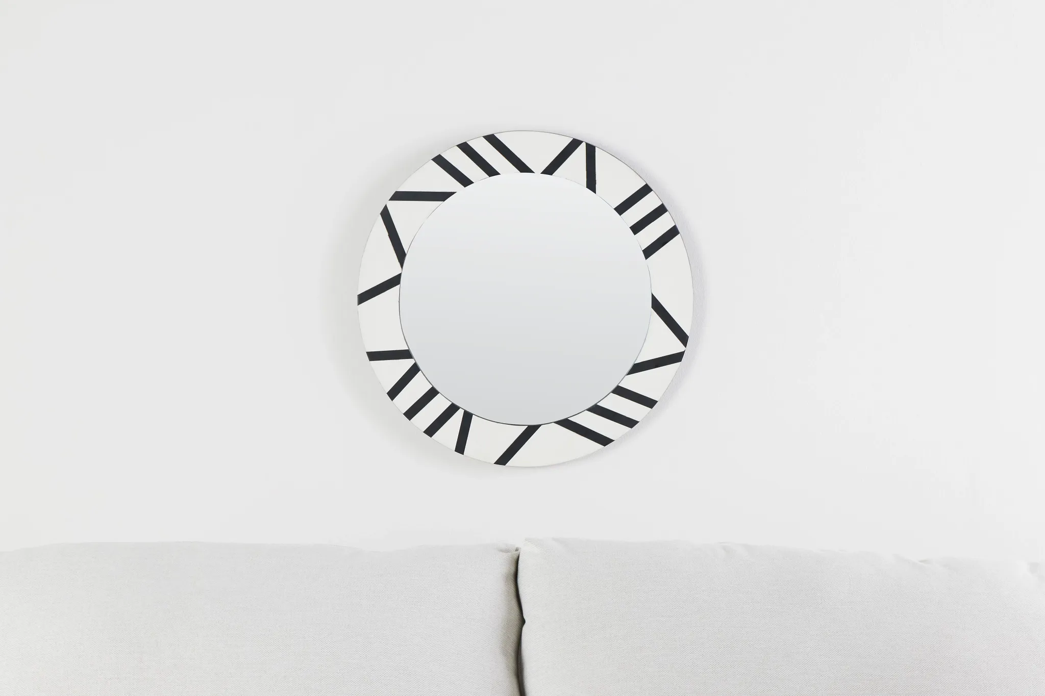 Bali Acrylic Round Mirror