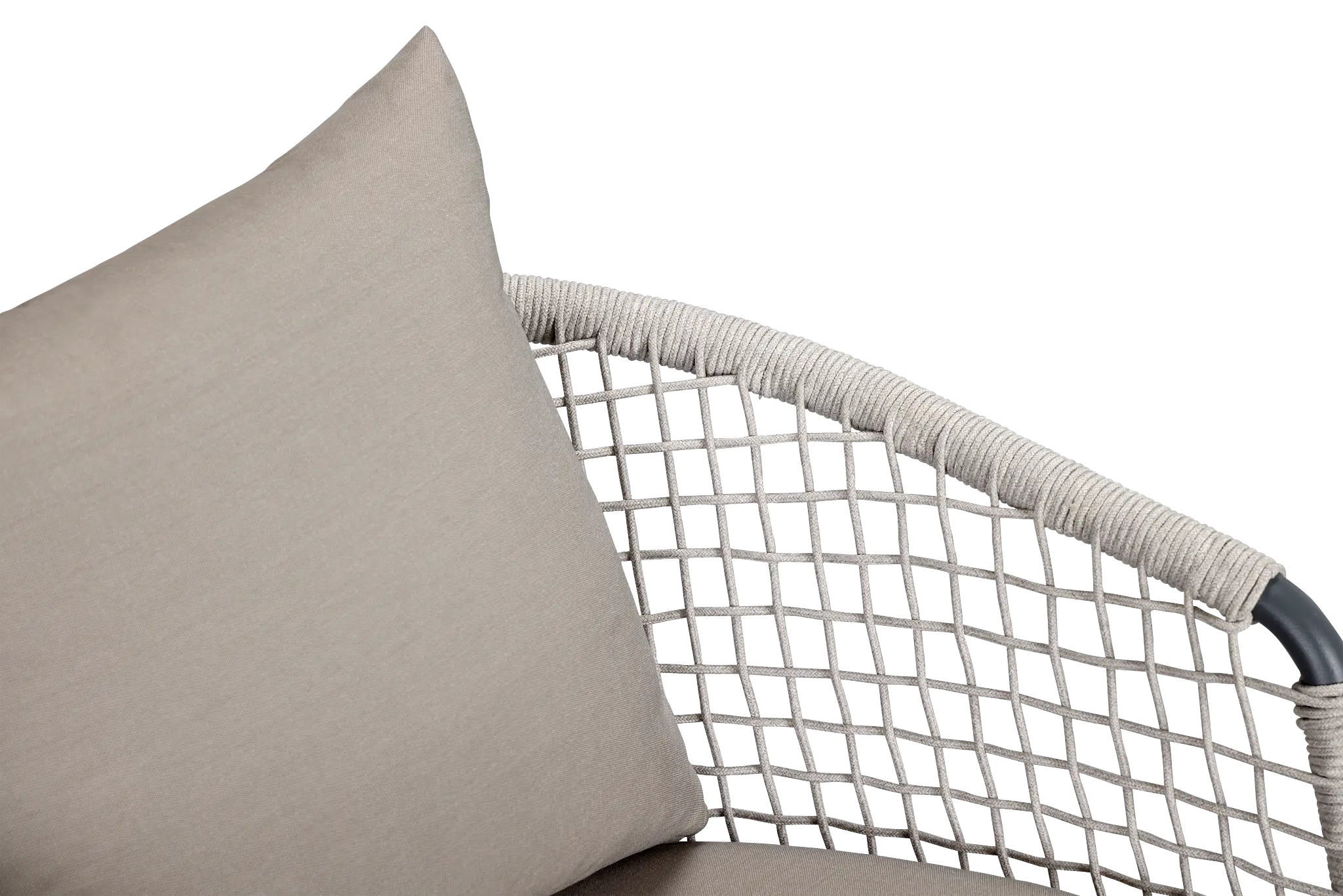 Antigua Gray Rope Arm Chair Antigua Gray Rope Arm Chair