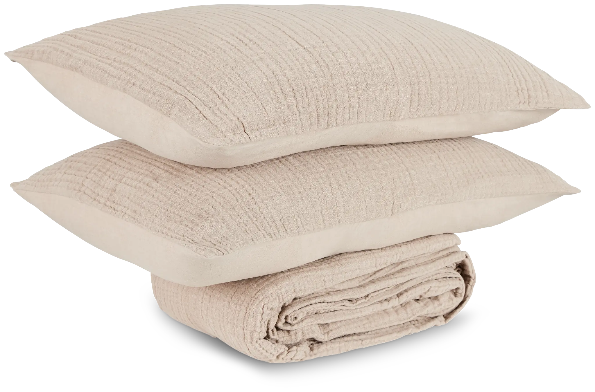 Cardaff Beige 3-piece Duvet Set Cardaff Beige 3-piece Duvet Set