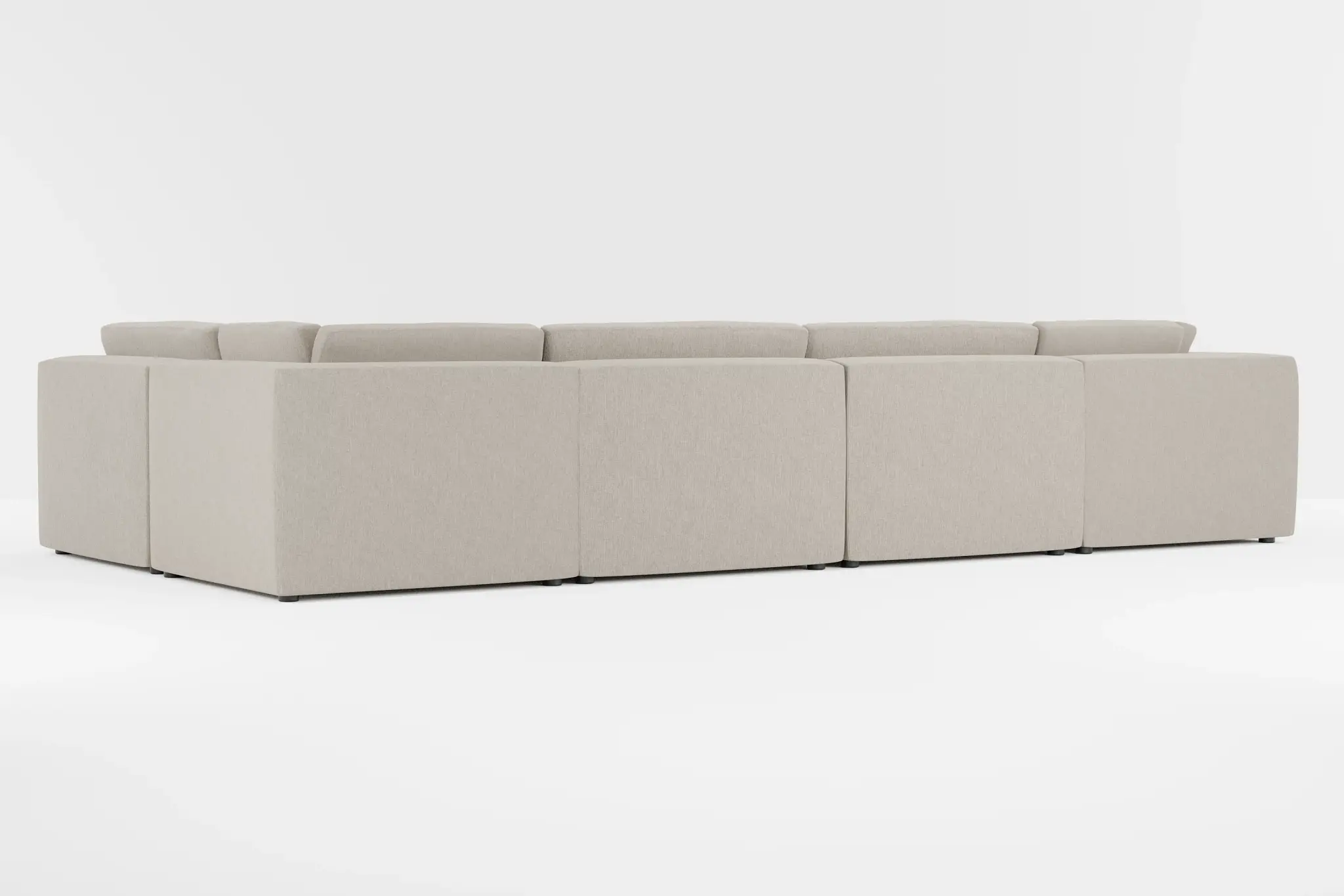 Destin Elevation Khaki Fabric 8-piece Pit Sectional Destin Elevation Khaki Fabric 8-piece Pit Sectional