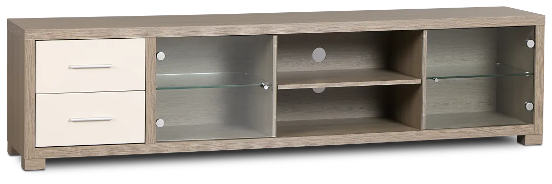 Evanston Gray 85" Tv Stand