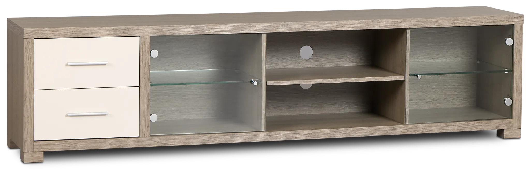 Evanston Gray 85" Tv Stand