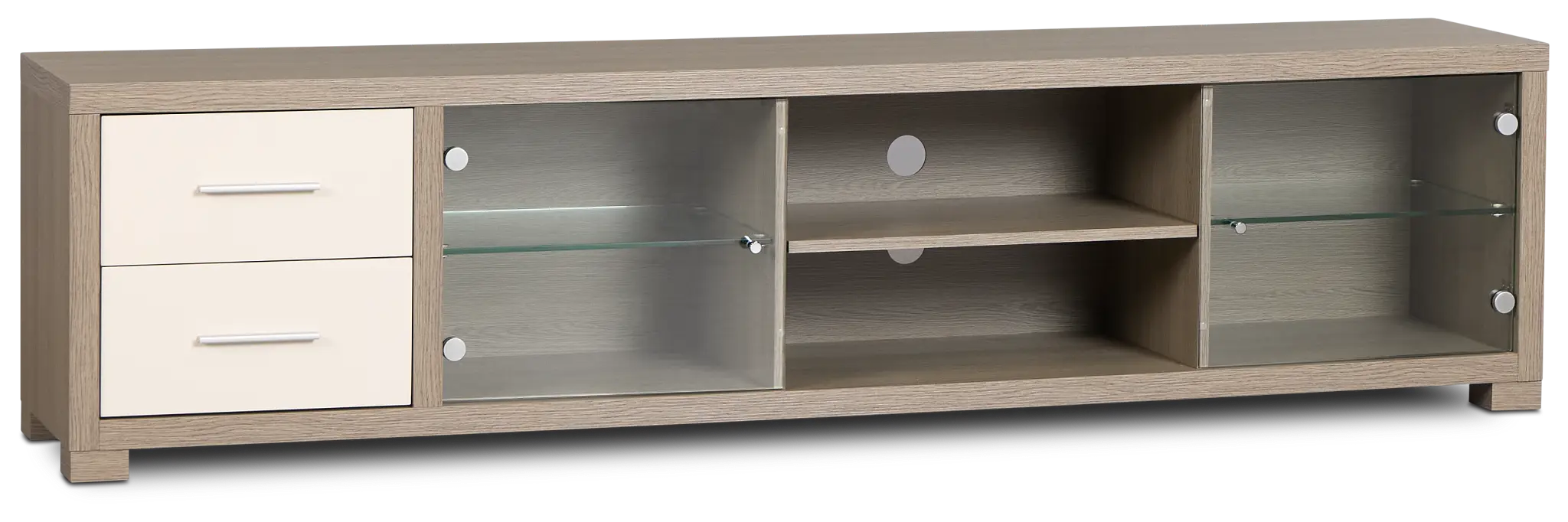 Evanston Gray 85" Tv Stand Evanston Gray 85" Tv Stand