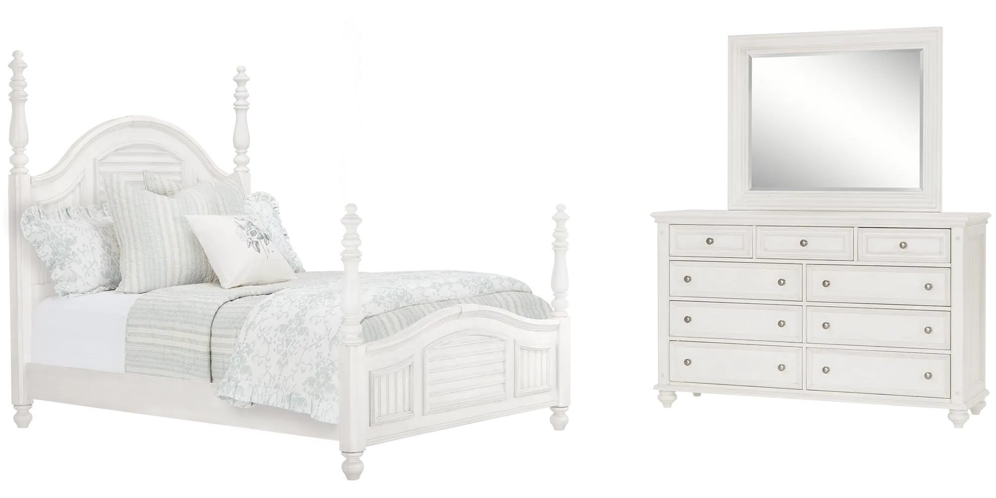 Savannah Ivory Poster Bedroom