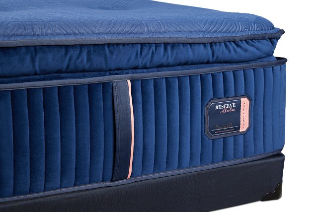 Stearns & Foster Reserve Soft Euro Pillow Top Low-profile Mattress Set