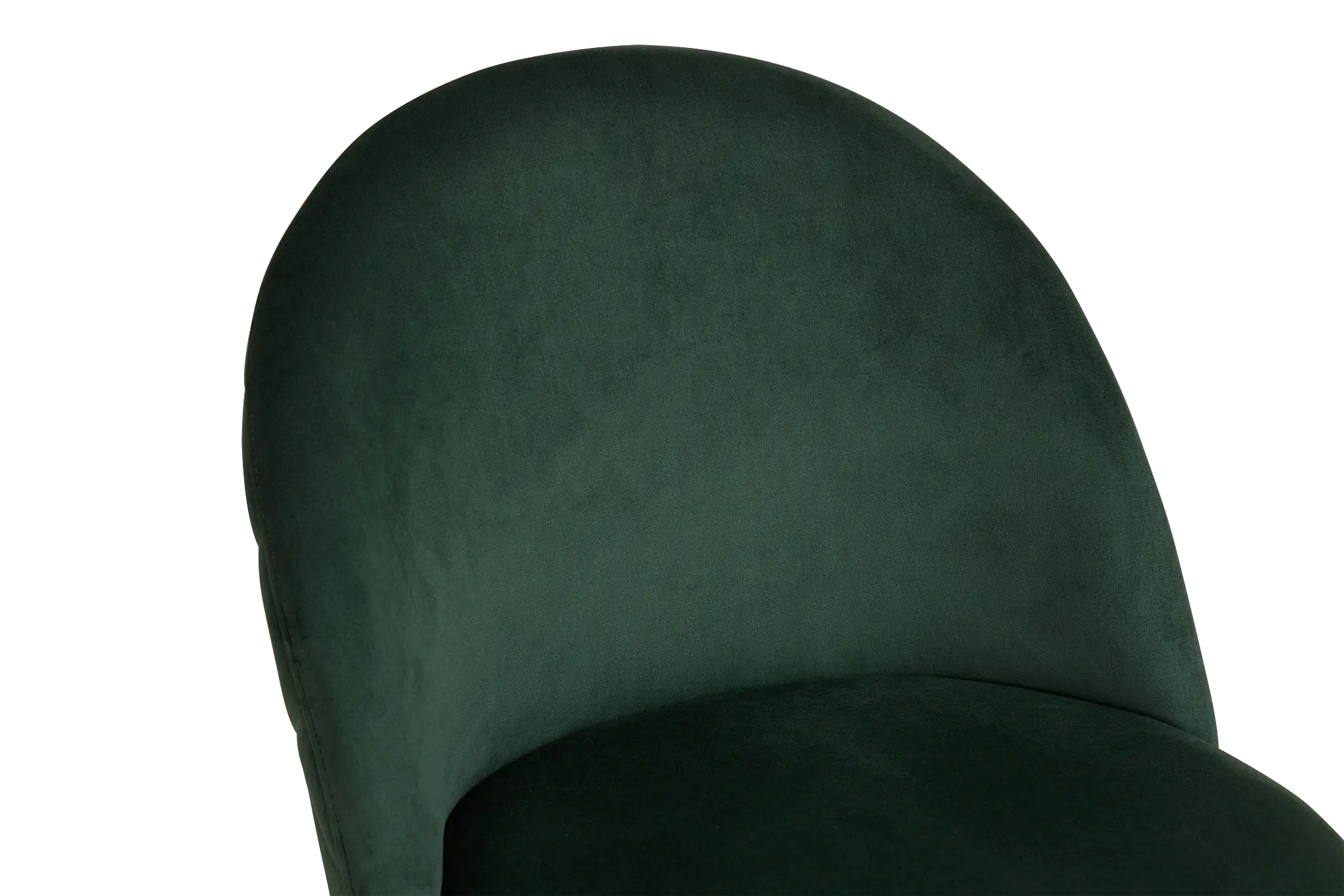 Capri Dark Green Velvet Upholstered Side Chair W/ Chrome Legs Capri Dark Green Velvet Upholstered Side Chair W/ Chrome Legs