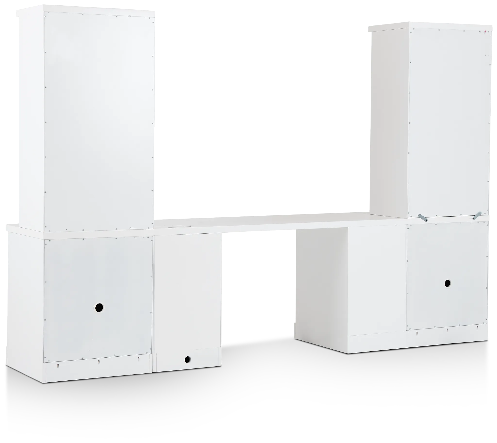 Newport White Door Wall Desk