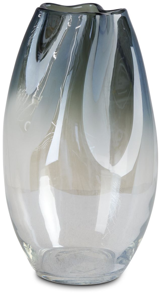 Tinley Dark Gray Large Vase (1)