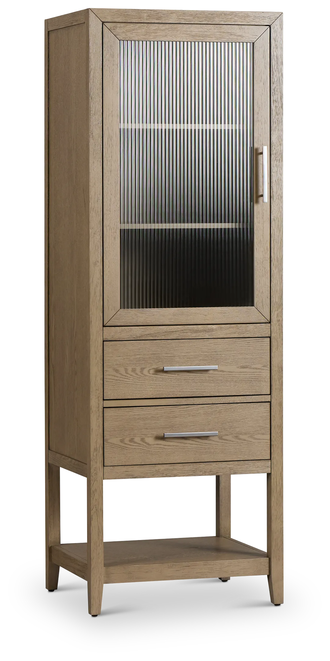 Alden Light Gray Linen Cabinet