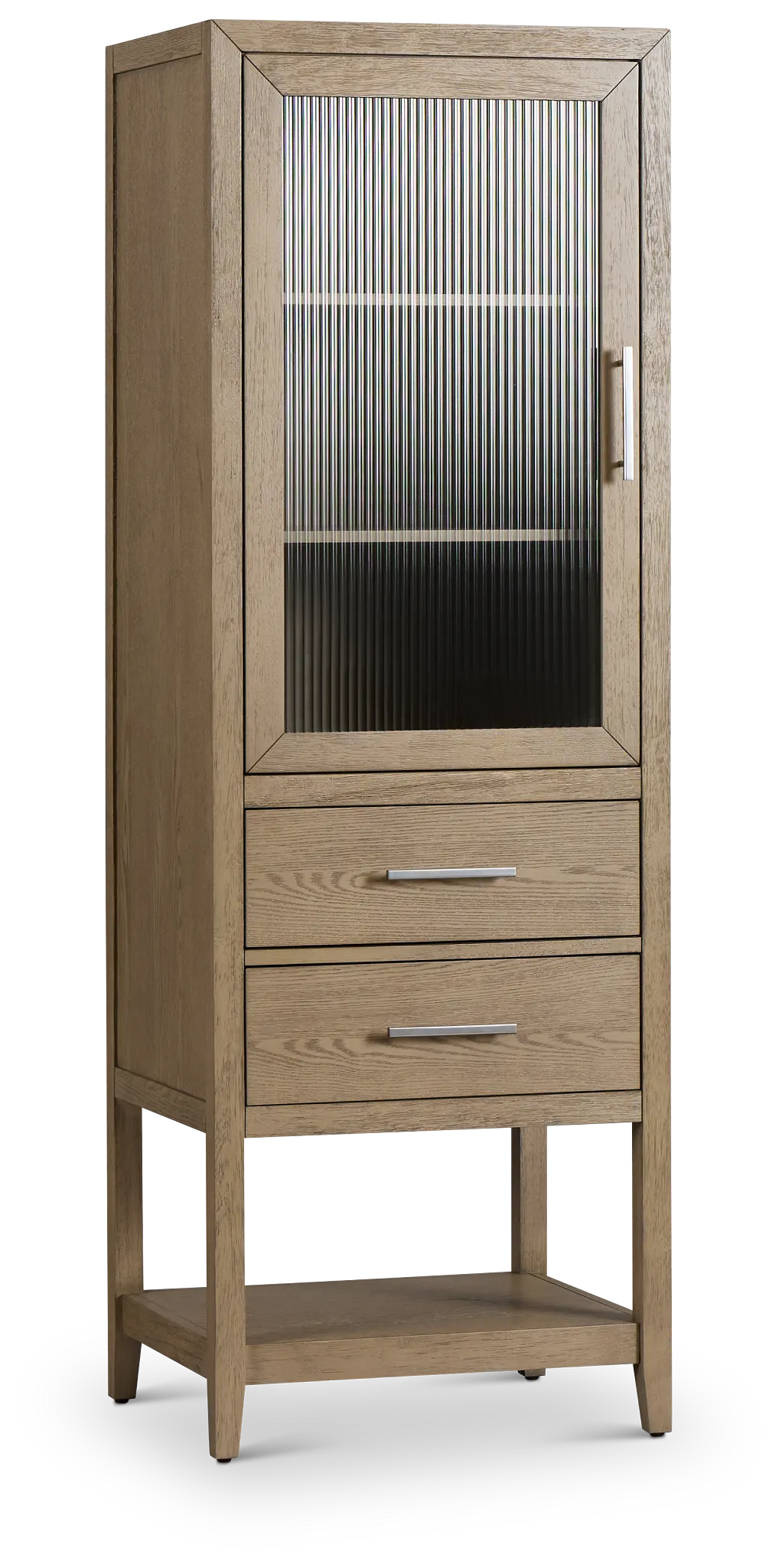 Alden Light Gray Linen Cabinet