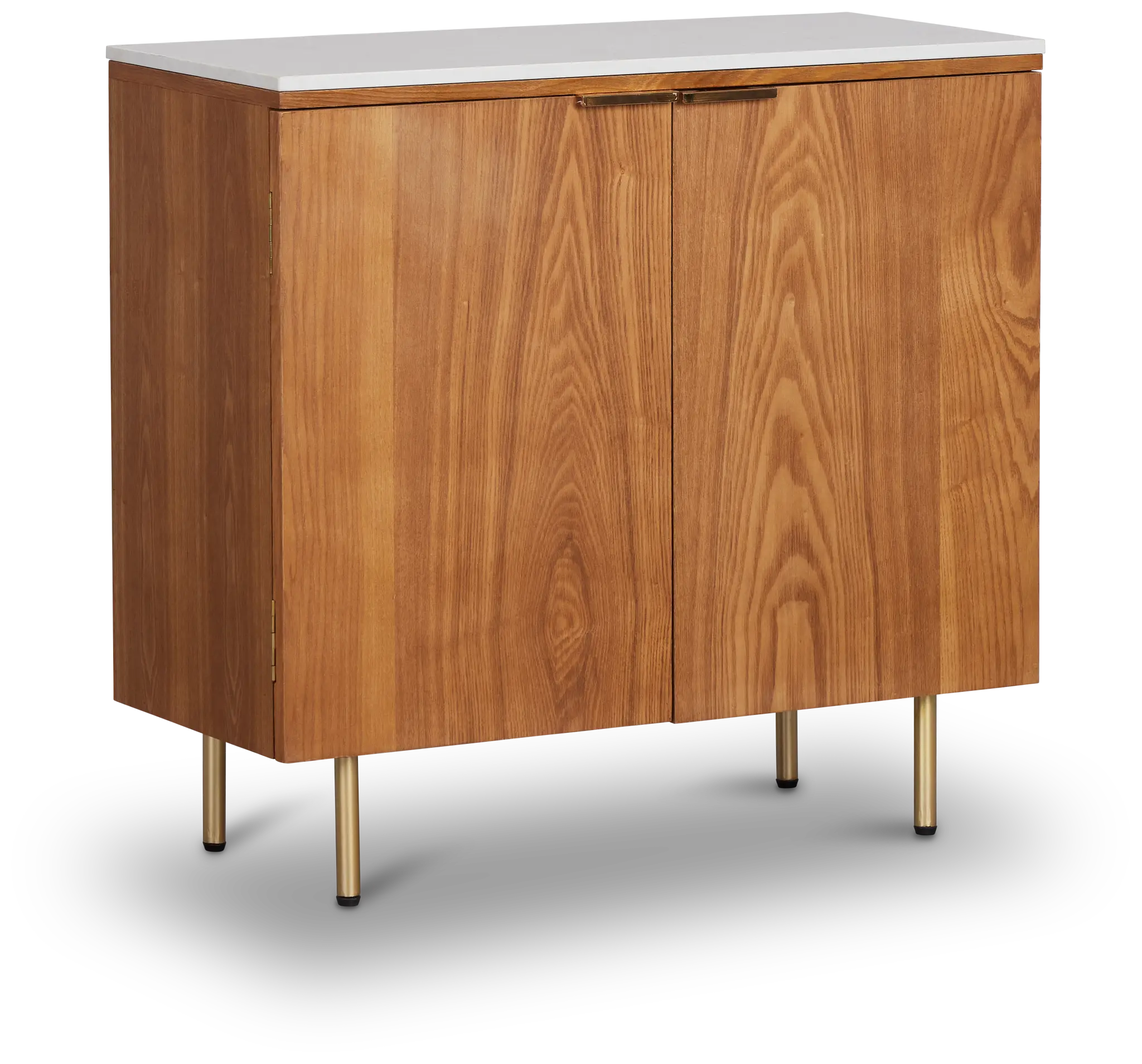 Tanner Light Tone Marble Two-door Cabinet Tanner Light Tone Marble Two-door Cabinet