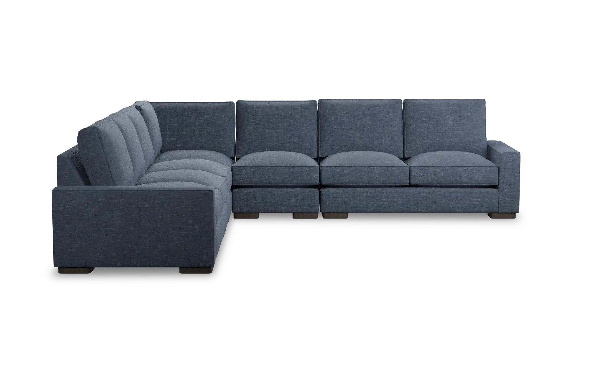 Edgewater Elevation Dark Blue Large Two-arm Sectional Edgewater Elevation Dark Blue Large Two-arm Sectional