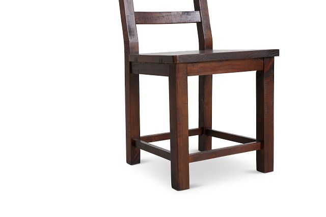 Seattle Dark Tone Wood Side Chair