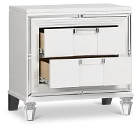 Vegas White Nightstand